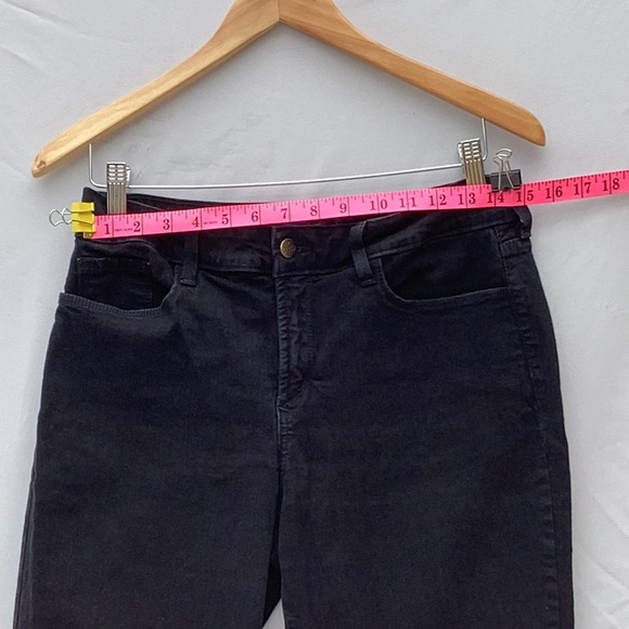 Not Your Daughter’s Jeans. Black with sequins detailing on back pockets. 12P - Picture 7 of 10